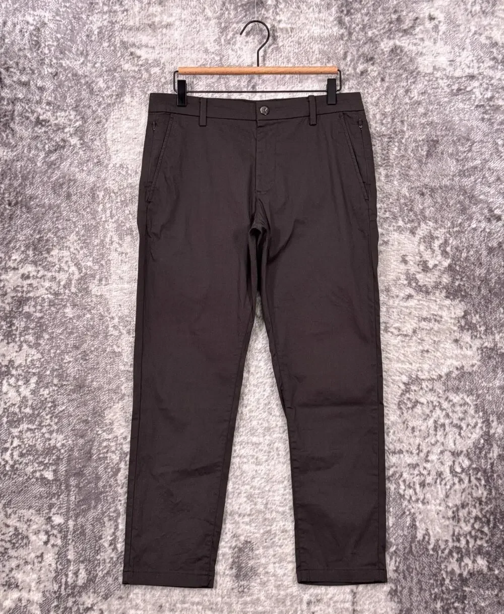 Birddogs Pants 32 x 28 Mens Chocolate Brown Slim Stretch Chino
